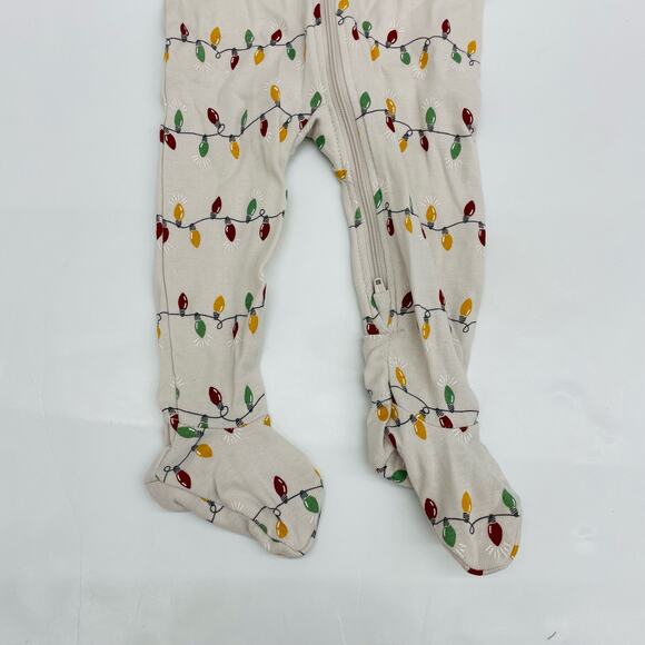 NWT Petit Lem 6M Christmas Light Footie - Picture 4 of 5